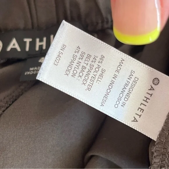 Athleta skyline high waist jogger pants Olive green 4 - Picture 12 of 13